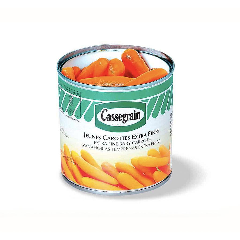 Zanahorias Cocidas CASSEGRAIN 400 gr